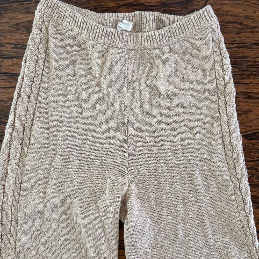 Spell Cream Knit Pants - Picture 2 of 4